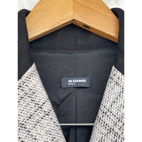 Jil Sander Navy collection overcoat virgin wool blend size 34/small - Picture 4 of 12